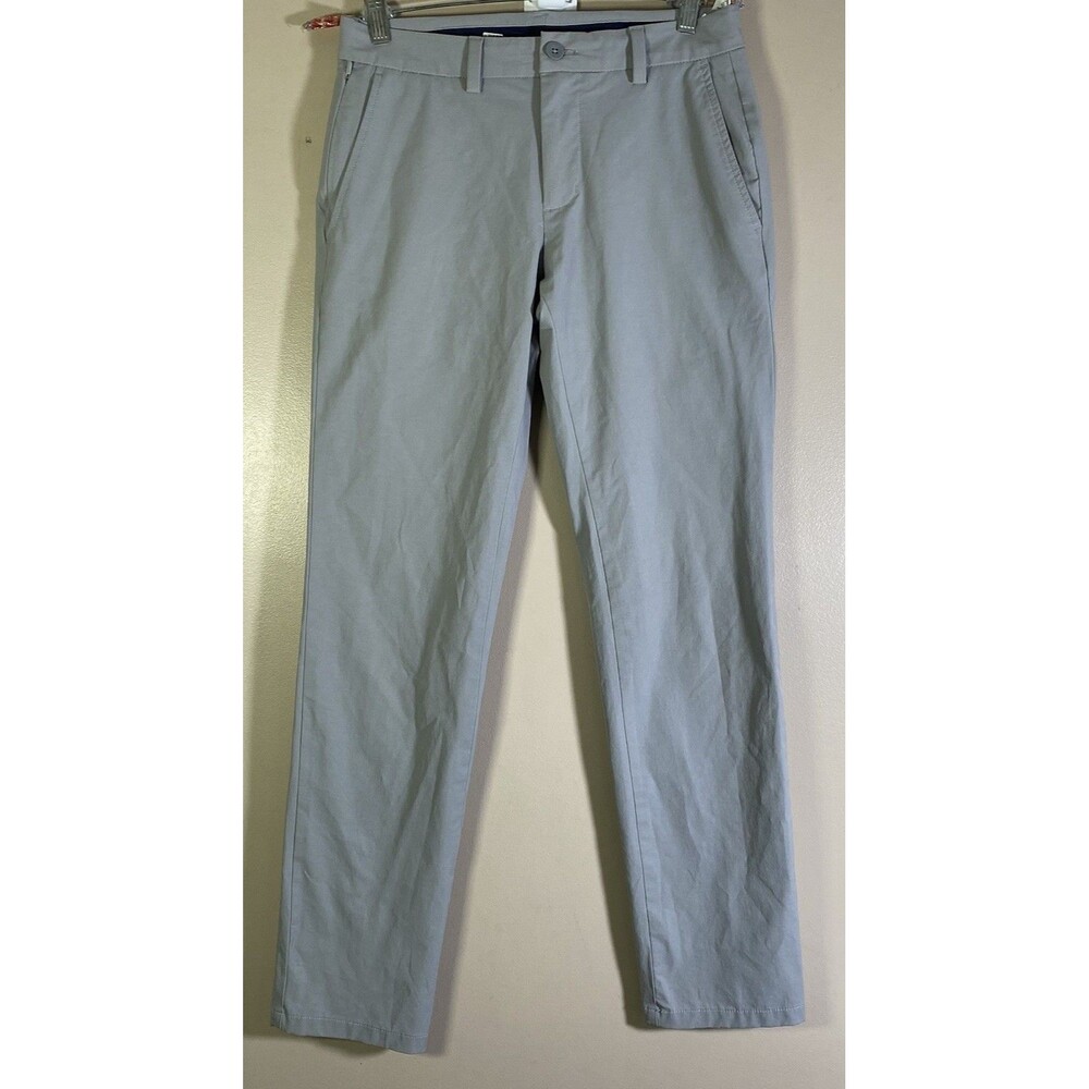 Vineyards Vines OTG Pants Mens 28X32 Gray On The Go Performance Stretch Flex